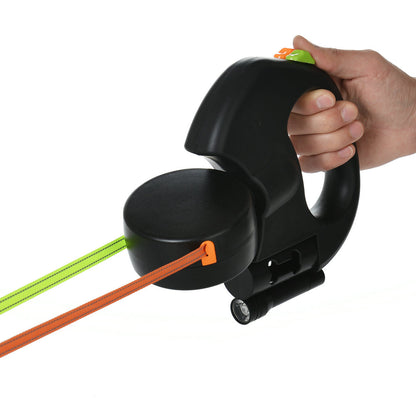 Tangle-Free Double Dog Leash