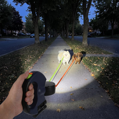 Tangle-Free Double Dog Leash